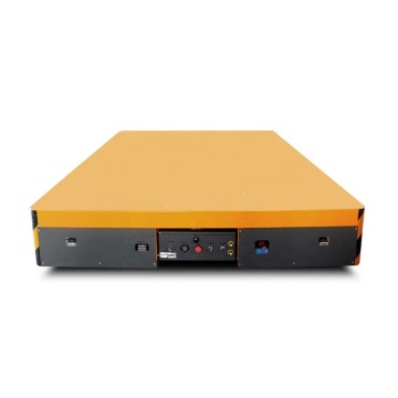 Wireless Remote Control Trackless Electric Motorized AGV Transfer Cart for Material Handling