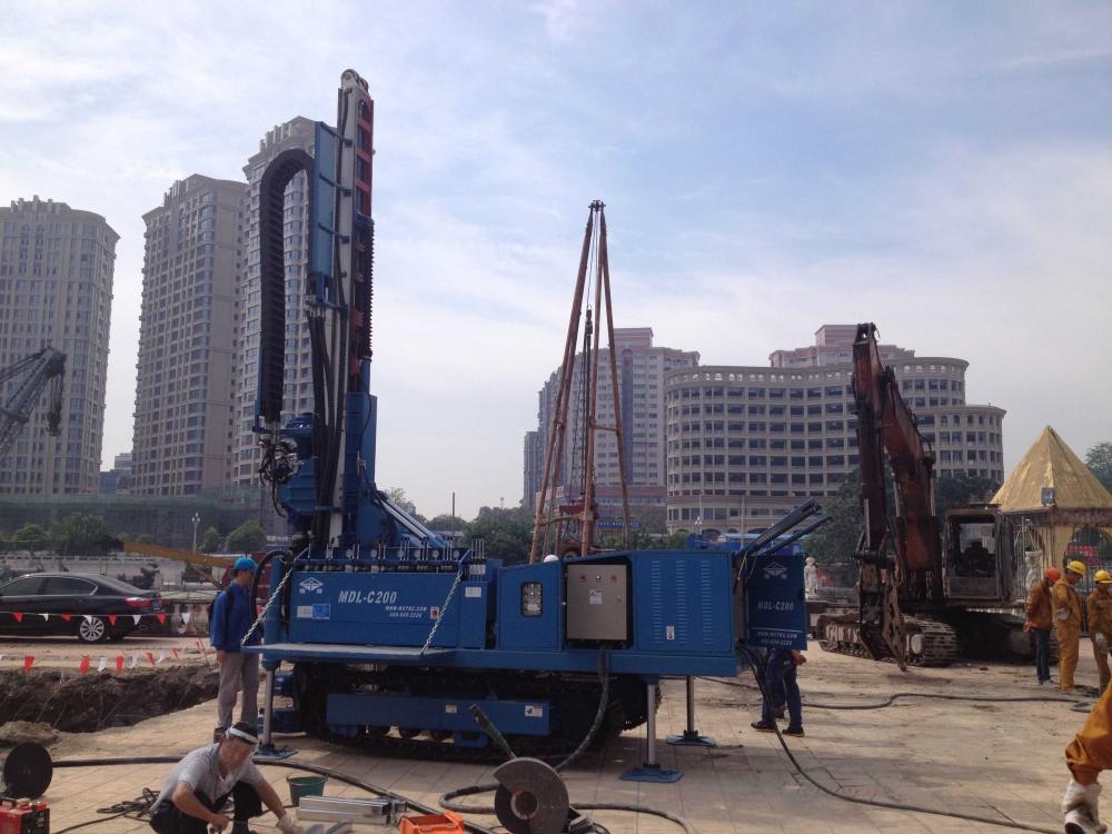 Mdl C200 Top Drive Impact Drilling Rig 6