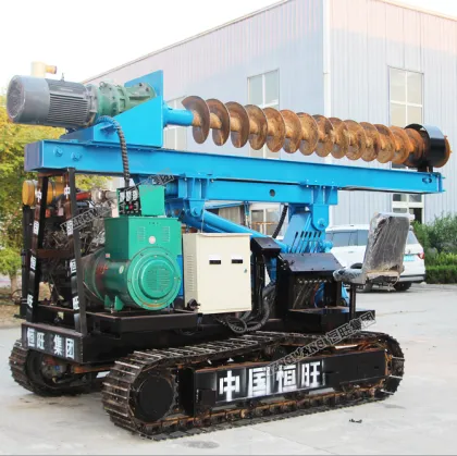 2025Y Construction Equipment: Solar Plant Foundation Screw Pile Driver