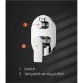 Soupape de douche d'équilibrage de pression non thermostatique