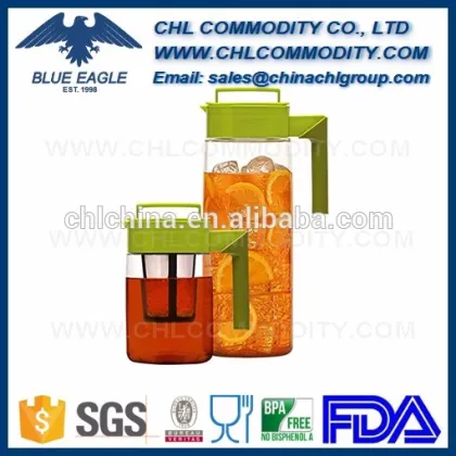 Customized 1300ml cold brew iced coffee maker for drinking