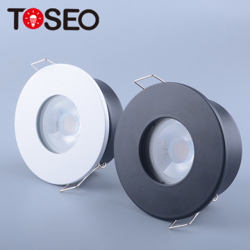 Modern European Style Waterproof Bathroom LED Downlights: G5.3/GU10 Round Ceiling Light