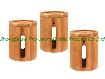 Bamboo storage box