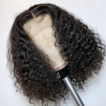 Deep Wave Bob Wigs Human Hair 13x4 Lace Frontal Human Hair Wigs Lace Front Virgin Hair Vendor Wig
