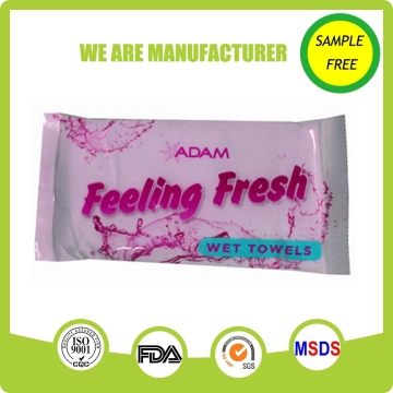 Wholesale refresh perfumed wet towel,wet tissue towel,refreshing towel