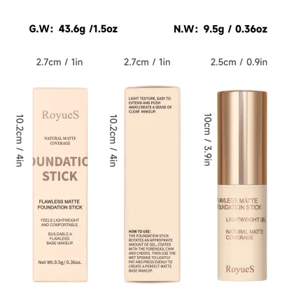 Matte Cream Waterproof Foundation Stick