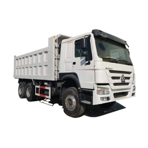 Eight wheel dump truck