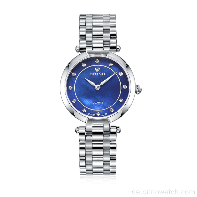 Customized Watch Band Quartz Uhren für weiblich