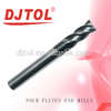 FOUR FLUTES END MILLS cnc cutter bits