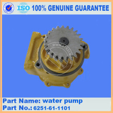 WA470-6 WA480-6 PC400-8 water pump assy 6251-61-1101