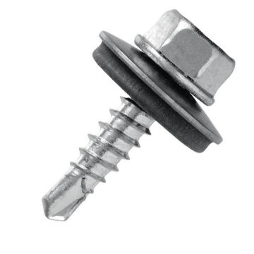 Factory price hex washer head self drilling screw