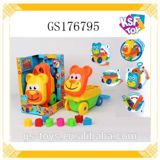 Multi-functioln Building Block Car For kids Educational Toys