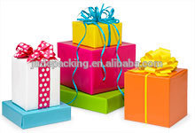 Gift wrapping paper box with high quality packaging box happy birthday design