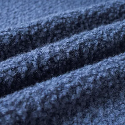 Luxurious Grey Blue Fabric