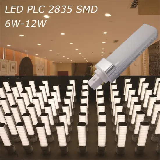 High Quality 12W LED G24 E27 Plug Lamps