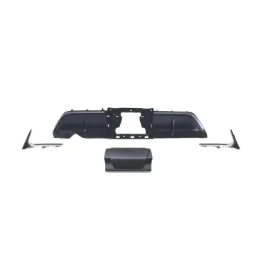 TDCMY Front Rear Bumper Kit Grille Chrome PP ABS Body Kit for Lexus LX600 2022