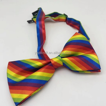Rainbow LGBT Pride Accessories: Bowties and Neckties for Party Favors and Fancy Dress