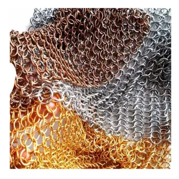 High Quality Metal Curtain Facade Decorative Space Divider