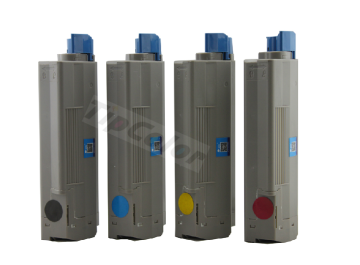 TipColor printer white toner for compatible OKI C711WT White Toner Cartridge