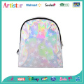 Star white laser backpack