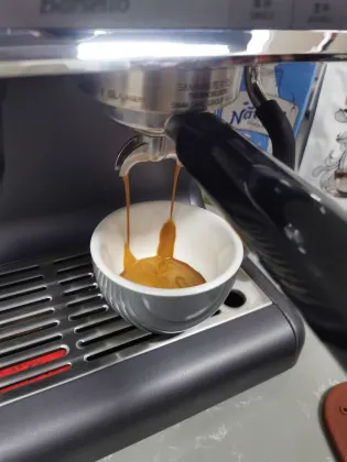 Electric Espresso Machine with Grinder