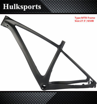 Mountain bike carbon fiber bicycle frame carbon mtb frame cheap 27.5/650B carbon frame taiwan