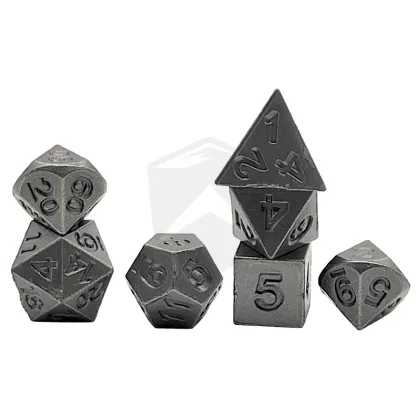 Wholesale D&D Metal Dice Sets: Custom Polyhedral Dice for Tabletop Games