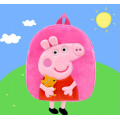 Cartoon Pig Plush Schoolbag Toy Haft Bag Backpack