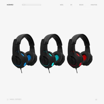 custom stereo new wired headphone for gaming