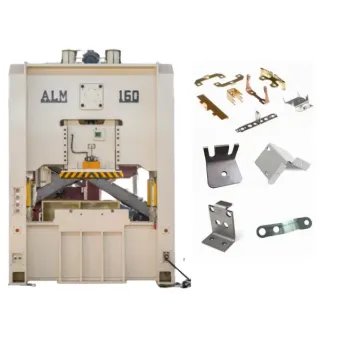 M Series Single Crank H Frame Power Press Machine Customized for Metallic Item Production Line