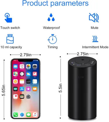 waterless usb nebulizer scent fragrance diffuser