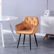 French Style Velvet Dining Chair for Restaurant