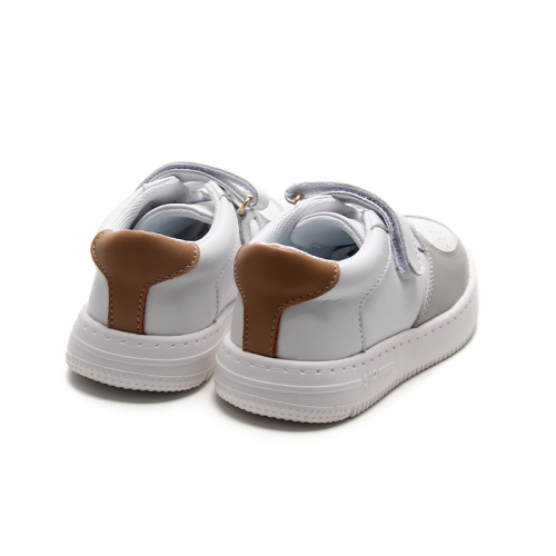 Chaussures décontractées en cuir baskets pour enfants