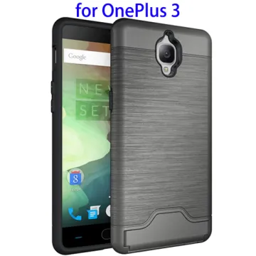 New Brushed TPU + PC Combination Case for OnePlus 3 Mobile Case Cover