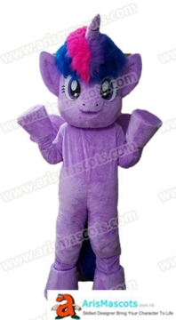 My Little Pony Purple Sparkle Twilight Mascot Costume, Cartoon Character Mascot Suit, custom made mascots