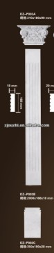 waterproof pu roman columns for sale/PU Roman column home decor
