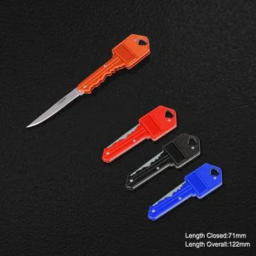 Key-shaped Folding Knife