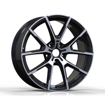 Alloy BMW Replica Wheel Satin Black Machined Face