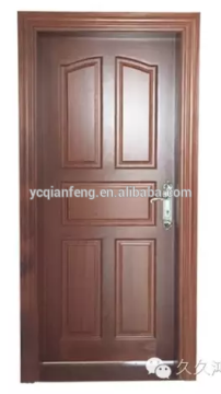Luxury Solid wood door made of Sapele wood with Original Color 1.