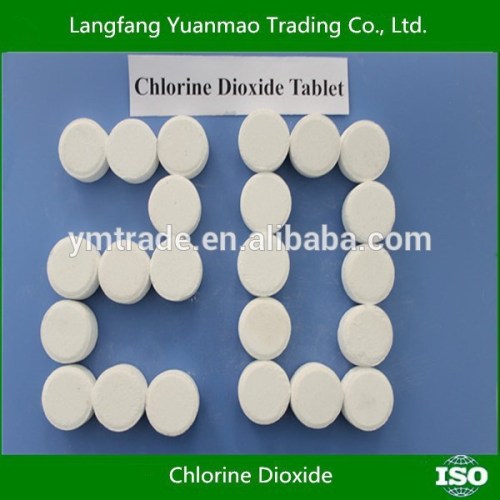 Chlorine Dioxide Effervescent Tablets, High Quality Chlorine Dioxide