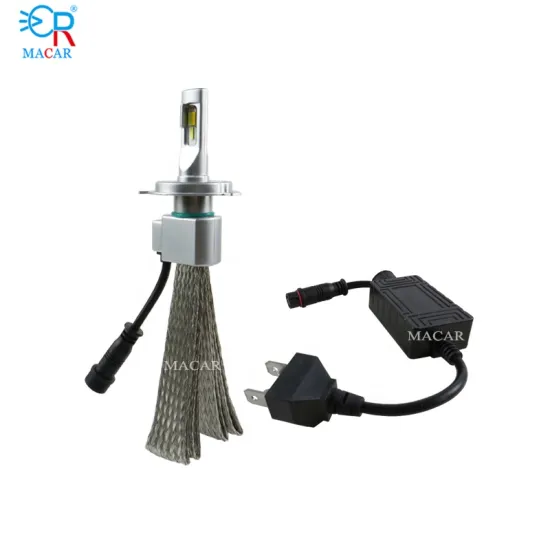 MACAR Hot Sale Copper Strip 80W 8000LM 3 Color LED Headlight Bulb H4 H7 6000K 4300K 3000K