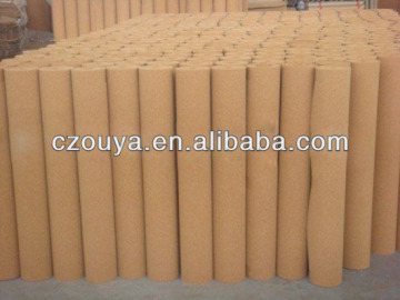cork roll underlay for hand craft, bulletin board surface