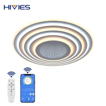 HIVIES High Power Remote App Control Smart Home 190W LED Ceiling Light