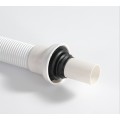 Bathroom PVC flexible drain plastic pipe for sink drain hose with ceramic pop-up waste drain