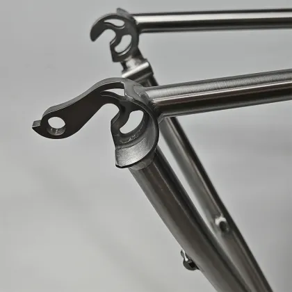 Titanium road bike frame disc brakes