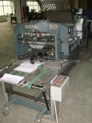 Automatic Paper Folding Machine - Paper Folder Machine