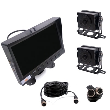 Hôte de surveillance MDVR 2CH avec ensemble d'affichage de vision nocturne 960p - Stock d'usine