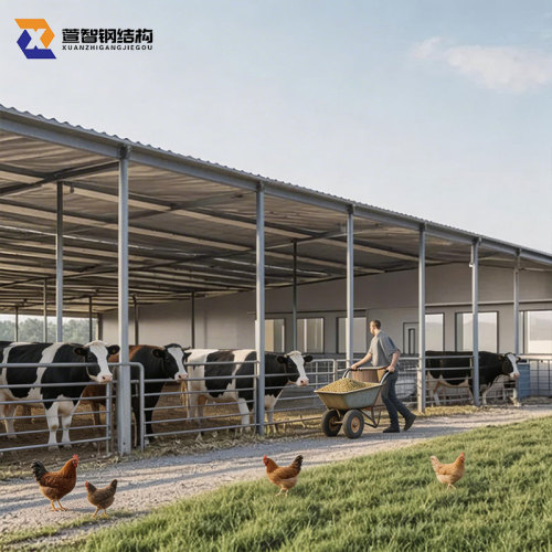 Довговічні сталеві будівлі для худоби