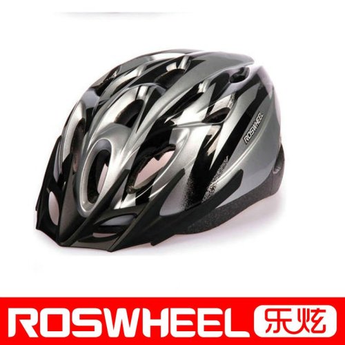 Adult out-mold Bike helmet with flashing LED light