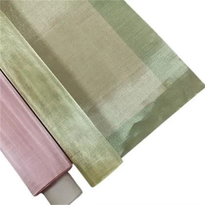 Copper Wire Mesh 150 Mesh Woven Cloth Metallic Fabric